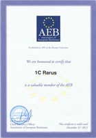 Диплом участника Ассоциации европейского бизнеса (АЕБ)