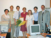 Награждение 2000-го клиента Учебного Центра 
