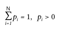 Формула расчёта информационной энтропии