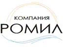 Логотип компании Ромил