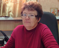 Вера Андреевна Хмарская, главный бухгалтер комбината общественного питания Отрада