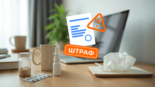 Как избежать штрафа за несвоевременную сдачу отчетности из-за болезни бухгалтера