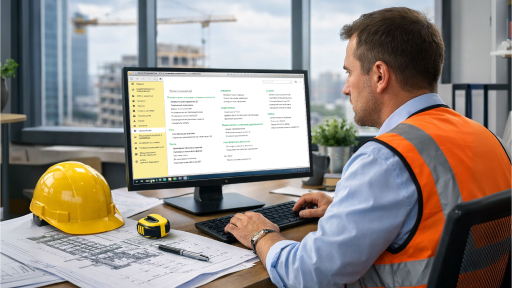 Пошаговая инструкция заполнения «Спецификации подрядчика» в «1С:ERP Управление строительной организацией» 