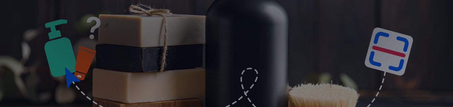 Какие средства гигиены и хозтовары участвуют в эксперименте по маркировке?