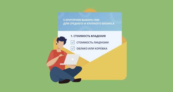 Как выбрать CRM-систему: инфографика